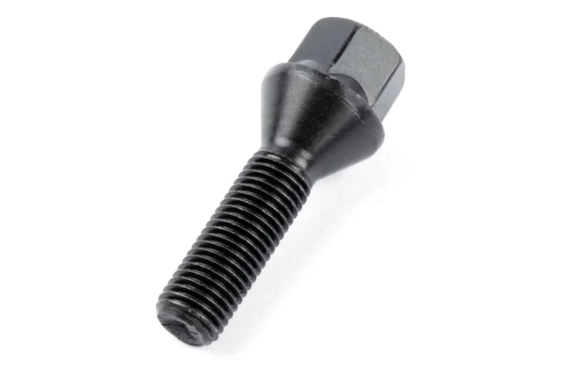 Dinan Lug Bolts - Cone Seat - M12x1.5 - 45mm - Black (Set of 10) - Installation View