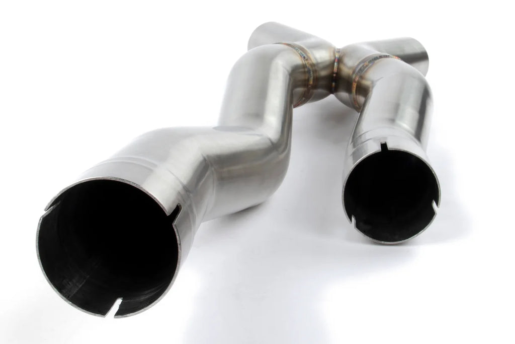 Dinan Resonator Delete Kit - Installation View