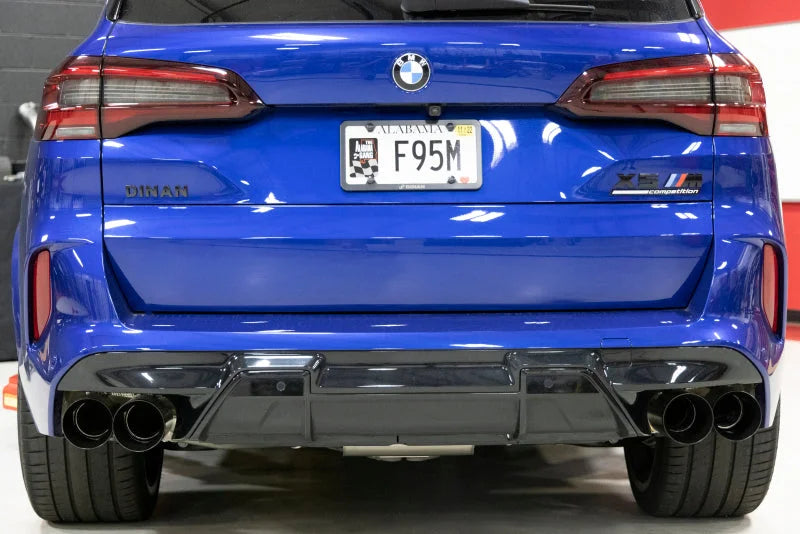 Dinan Valved Axleback Exhaust System - Black Tips fits 2020-2026 BMW X5 / X6 - Additional View 17