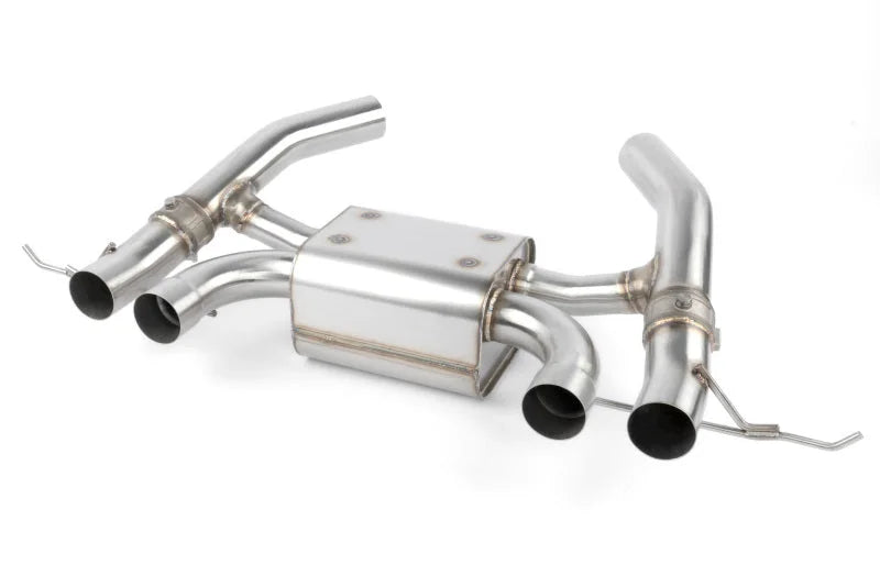 Dinan Valved Axleback Exhaust System - Black Tips fits 2021-2026 BMW M3 / BMW M3/M4 / 2021-2026 BMW M4 - Additional View 17
