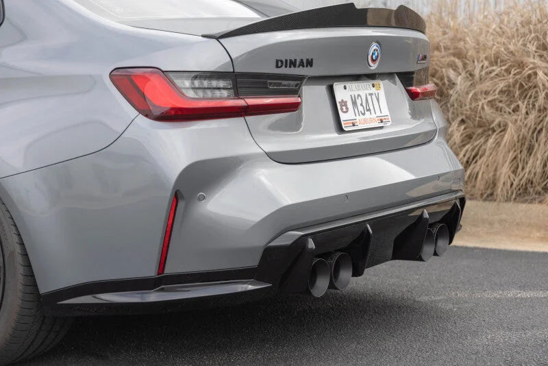 Dinan Valved Axleback Exhaust System - Black Tips fits 2021-2026 BMW M3 / BMW M3/M4 / 2021-2026 BMW M4 - Additional View 18