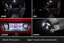 Load image into Gallery viewer, Diode Dynamics 07-13 Chevrolet Avalanche Interior LED Kit Cool White Stage 2 - Back View