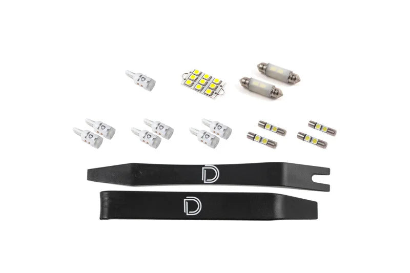 Diode Dynamics 07-14 Chevrolet Suburban Interior LED Kit Cool White Stage 1 - Back View