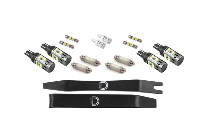 Diode Dynamics 07-14 Chevrolet Tahoe Interior LED Kit Cool White Stage 1 - Side View