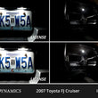 Load image into Gallery viewer, Diode Dynamics 07-14 Toyota FJ Cruiser Interior LED Kit Cool White Stage 2 - Side View