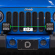 Load image into Gallery viewer, Diode Dynamics 07-18 Jeep JK Wrangler SS5 Bumper LED Pod Light Kit - Yellow Pro Driving - Back View