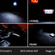 Load image into Gallery viewer, Diode Dynamics 08-15 Infiniti G37 Coupe/Convertible Interior LED Kit Cool White Stage 1 - Installation View