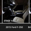 Load image into Gallery viewer, Diode Dynamics 08-16 d Super Duty F250/F350 Interior LED Kit Cool White Stage 2 - Back View