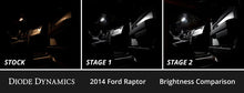 Load image into Gallery viewer, Diode Dynamics 10-14 d F-150 Raptor Interior LED Kit Cool White Stage 2 - Side View