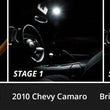 Load image into Gallery viewer, Diode Dynamics 10-15 Chevrolet Camaro Interior LED Kit Cool White Stage 1 - Side View