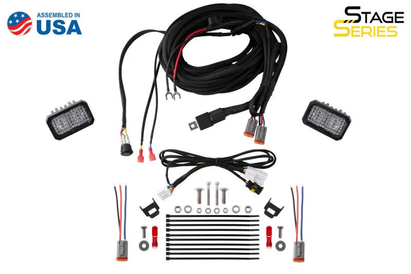 Diode Dynamics 10-21 Toyota 4Runner Stage Series Reverse Light Kit C2 Pro - Installation View