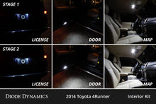 Load image into Gallery viewer, Diode Dynamics 10-24 Toyota 4Runner Interior LED Kit Cool White Stage 1 - Installation View