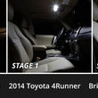 Load image into Gallery viewer, Diode Dynamics 10-24 Toyota 4Runner Interior LED Kit Cool White Stage 2 - Side View