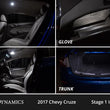 Load image into Gallery viewer, Diode Dynamics 11-15 Chevrolet Cruze Interior LED Kit Cool White Stage 2 - Side View