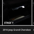 Load image into Gallery viewer, Diode Dynamics 11-21 Jeep Grand Cherokee Interior LED Kit Cool White Stage 1 - Side View