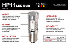 Load image into Gallery viewer, Diode Dynamics 1156 LED Bulb HP11 LED - Amber (Single) - Installation View