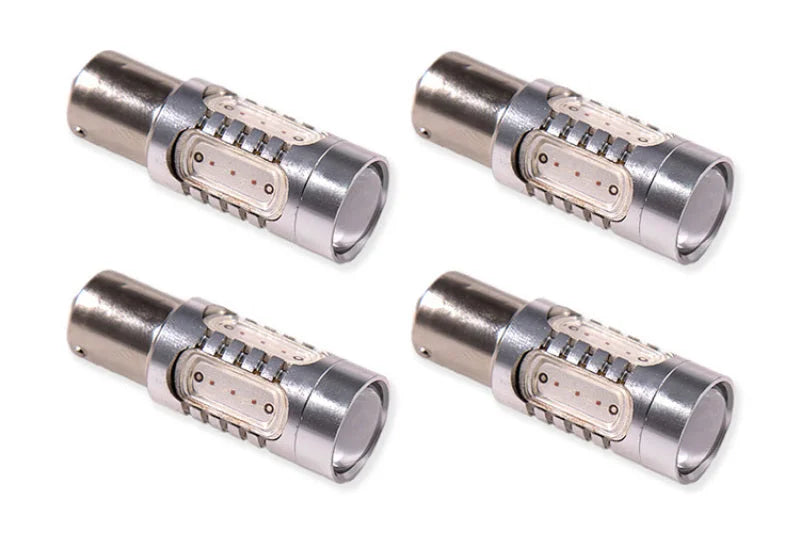 Diode Dynamics 1156 LED Bulb HP11 LED - Red Four - Main Product View