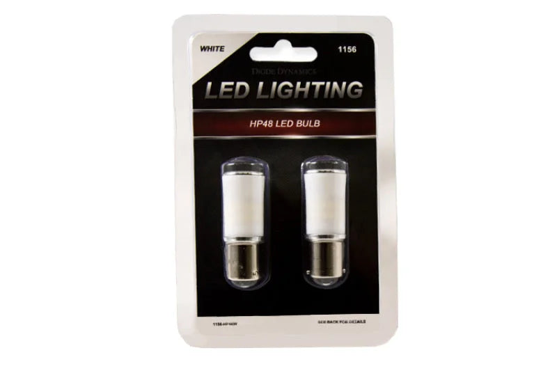 Diode Dynamics 1156 LED Bulb HP48 LED - Amber (Single) - Side View