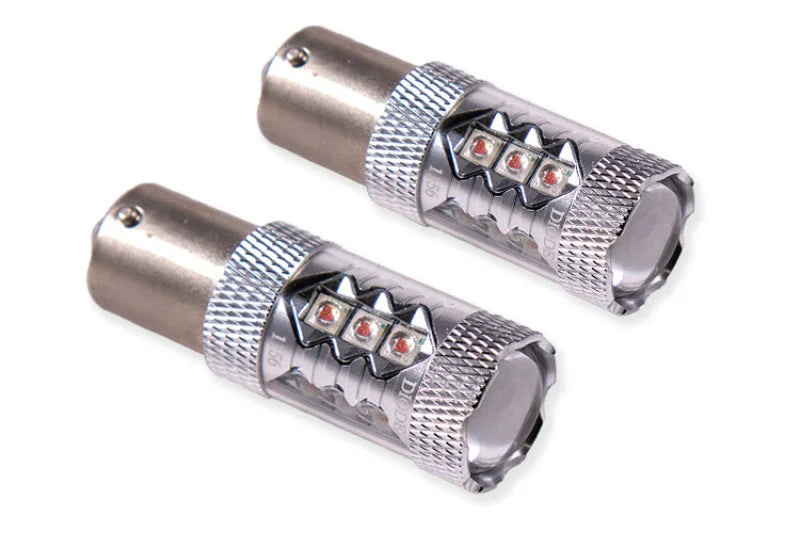 Diode Dynamics 1156 XP80 LED Bulb - Red (Pair) - Main Product View