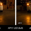 Load image into Gallery viewer, Diode Dynamics 1157 LED Bulb HP11 LED - Amber (Single) - Installation View