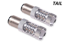 Load image into Gallery viewer, Diode Dynamics 1157 LED Bulb HP11 LED - Red Four - Side View