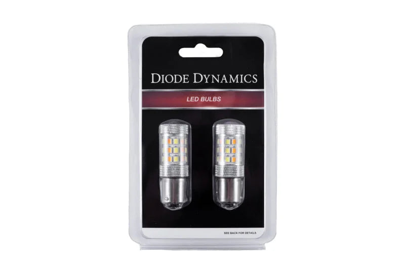 Diode Dynamics 1157 LED Bulb HP24 Dual-Color LED - Cool - White (Single) - Side View