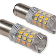 Load image into Gallery viewer, Diode Dynamics 1157 LED Bulb HP24 Dual-Color LED - Cool - White (Single) - Back View