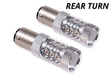 Load image into Gallery viewer, Diode Dynamics 1157 LED Bulb HP48 LED - Red (Pair) - Back View