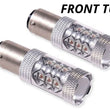 Load image into Gallery viewer, Diode Dynamics 1157 LED Bulb XP80 LED - Amber (Pair) - Side View