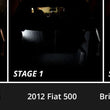 Load image into Gallery viewer, Diode Dynamics 12-19 Fiat 500 Interior LED Kit Cool White Stage 2 - Side View