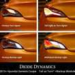 Load image into Gallery viewer, Diode Dynamics 13-16 Hyundai Genesis Coupe Tail as Turn +Backup Module (USDM) Stage 2 - Side View