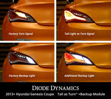 Load image into Gallery viewer, Diode Dynamics 13-16 Hyundai Genesis Coupe Tail as Turn +Backup Module (USDM) Stage 2 - Side View