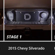 Load image into Gallery viewer, Diode Dynamics 14-18 Chevrolet Silverado Interior LED Kit Cool White Stage 1 - Back View