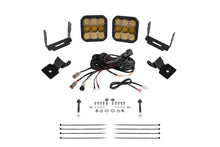 Load image into Gallery viewer, Diode Dynamics 14-18 Polaris RZR XP Stage Series SS5 A-Pillar Pod Kit - Pro Yellow Combo - Main Product View