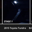 Load image into Gallery viewer, Diode Dynamics 14-18 Toyota Tundra Interior LED Kit Cool White Stage 1 - Back View