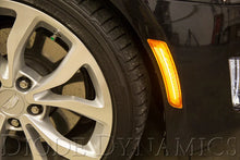 Load image into Gallery viewer, Diode Dynamics 14-19 Cadillac ATS Cadillac ATS LED Sidemarkers (Pair) Smoked - Main Product View