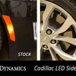 Load image into Gallery viewer, Diode Dynamics 14-19 Cadillac ATS Cadillac ATS LED Sidemarkers (Pair) Smoked - Back View