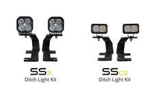 Load image into Gallery viewer, Diode Dynamics 14-19 Silverado/Sierra SS3 LED Ditch Light Kit - Pro White Combo - Installation View
