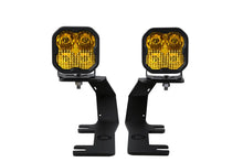 Load image into Gallery viewer, Diode Dynamics 14-19 Silverado/Sierra SS3 LED Ditch Light Kit - Sport Yellow Combo - Main Product View