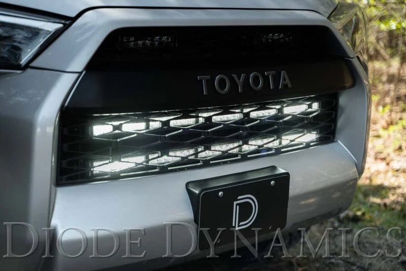 Diode Dynamics 14-19 Toyota 4Runner SS30 Dual Stealth Lightbar Kit - White Driving - Additional View 5