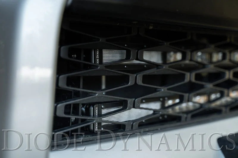 Diode Dynamics 14-19 Toyota 4Runner SS30 Dual Stealth Lightbar Kit - White Driving - Additional View 7