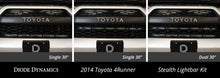Load image into Gallery viewer, Diode Dynamics 14-19 Toyota 4Runner SS30 (Single) Stealth Lightbar Kit - Amber Combo - Back View