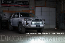 Load image into Gallery viewer, Diode Dynamics 14-19 Toyota 4Runner SS30 (Single) Stealth Lightbar Kit - White Driving - Installation View