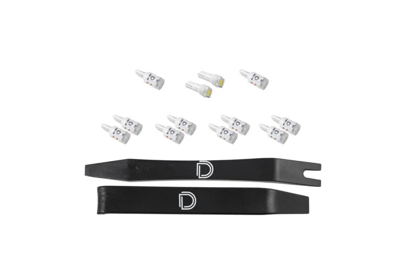 Diode Dynamics 14-19 Toyota Highlander Interior LED Kit Cool White Stage 2 - Main Product View