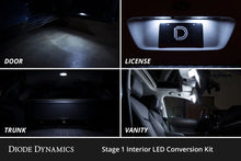 Load image into Gallery viewer, Diode Dynamics 14-19 Toyota Highlander Interior LED Kit Cool White Stage 2 - Back View