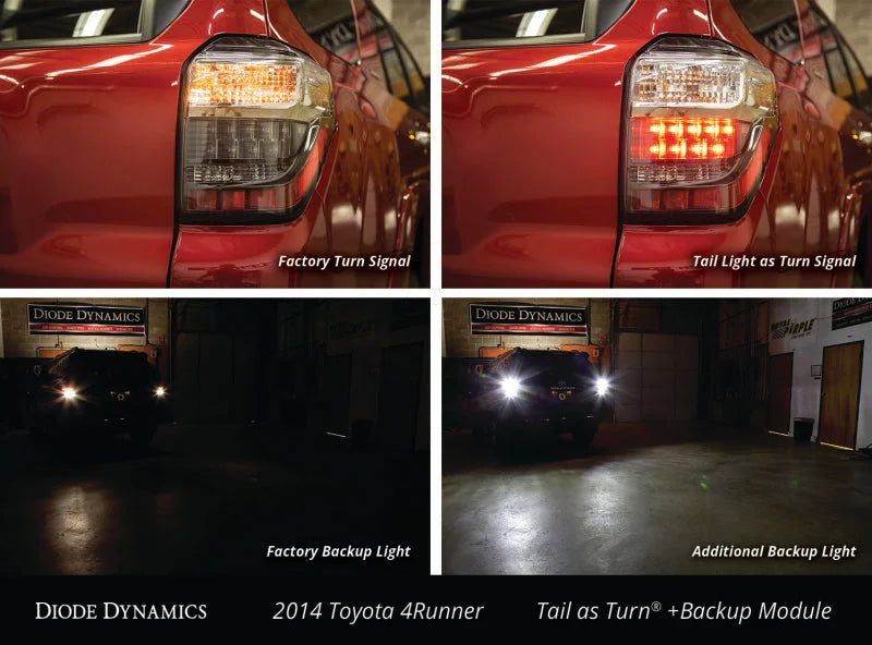 Diode Dynamics 14-21 Toyota 4Runner Tail as Turn Module +Backup Module (USDM) Stage 1 - Additional View 6