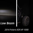 Load image into Gallery viewer, Diode Dynamics 14-23 Polaris RZR XP SS3 LED Headlight Mounting Bracket Kit - Installation View