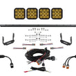 Load image into Gallery viewer, Diode Dynamics 14-23 Toyota 4Runner SS5 Stealth Grille LED 4-Pod Kit - Yellow Pro Driving - Main Product View