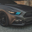 Load image into Gallery viewer, Diode Dynamics 15-17 Ford Mustang RGBW DRL LED Boards - Side View