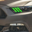 Load image into Gallery viewer, Diode Dynamics 15-17 Ford Mustang RGBW DRL LED Boards - Back View
